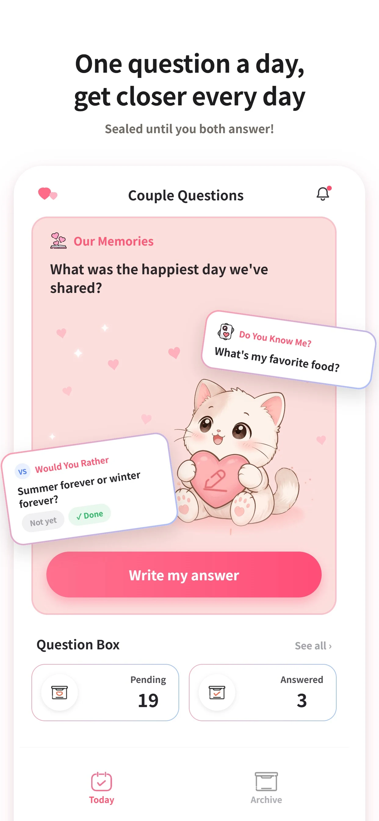 Couple Widget : Love Countdown screenshot