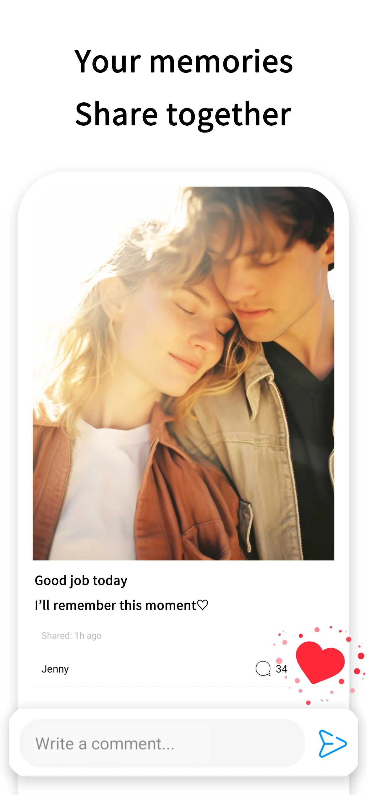 Couple Widget : Love Countdown screenshot